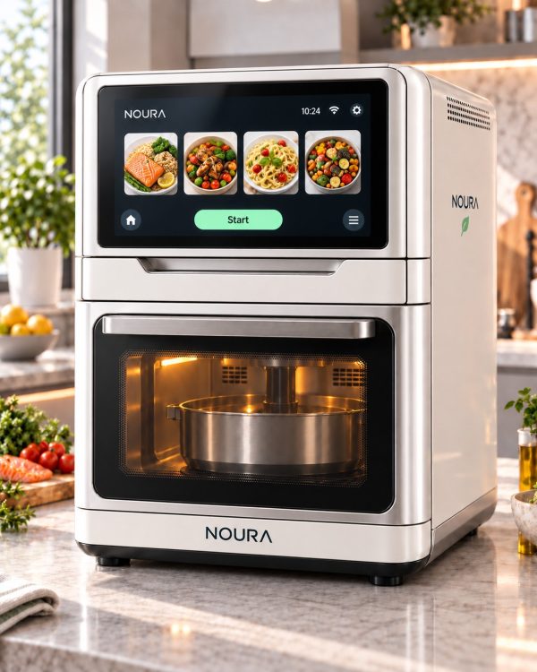 NOURA Home — thiết bị nhà bếp thông minh đặt bàn với màn hình chọn món